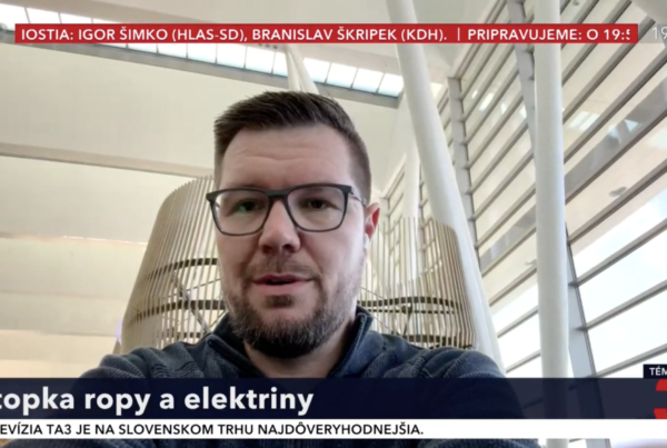 stopka ropy a elektriny