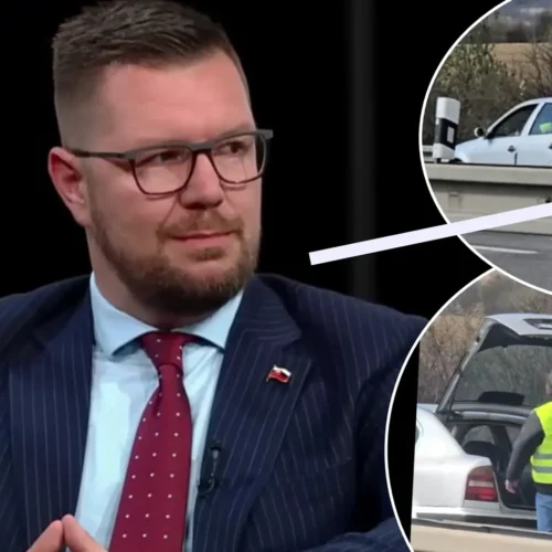 Známy poslanec Hlasu pomohol bezradnému vodičovi na ceste